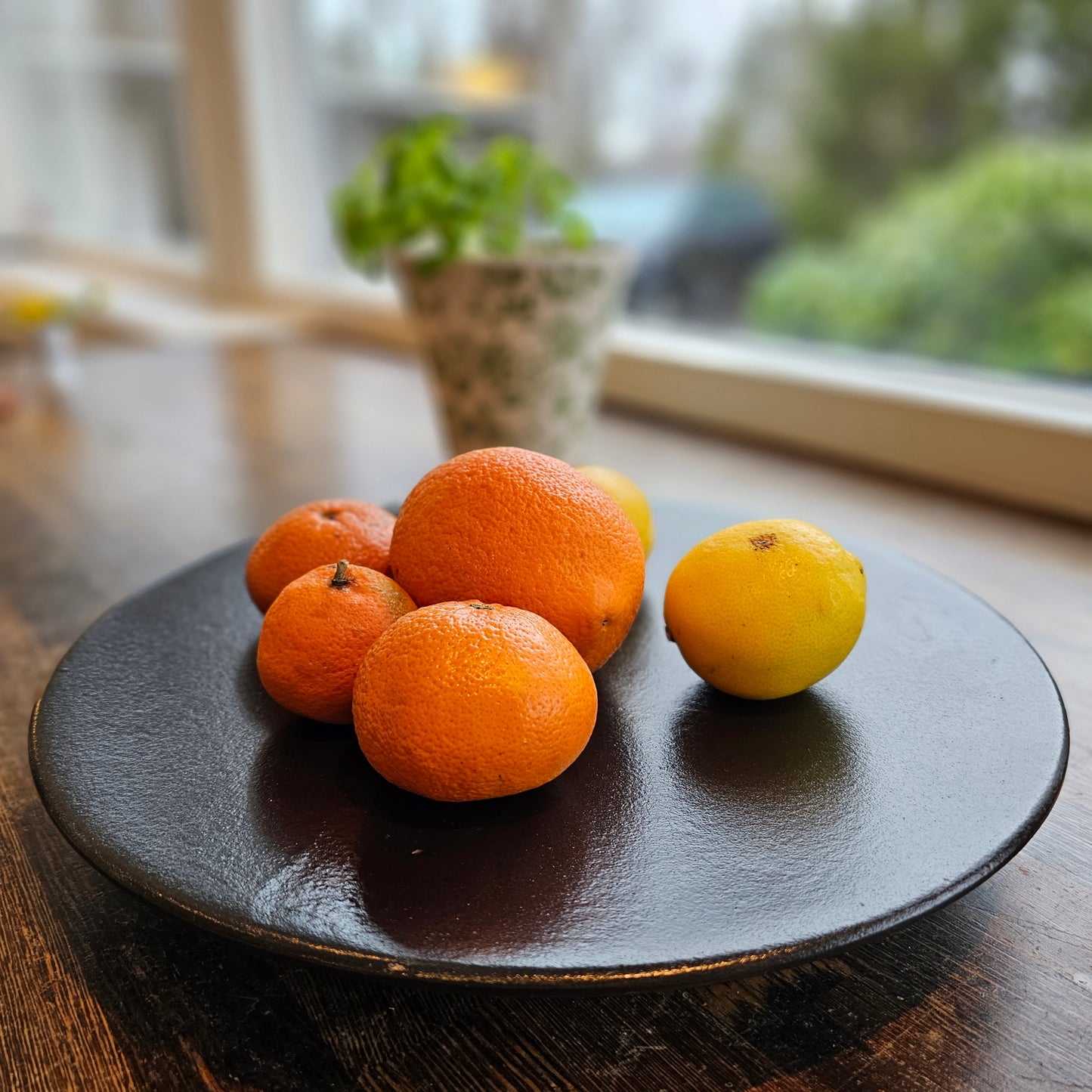 Zero Støbejernsfad Orange, Mint Grønt, Marine Grå og Sort