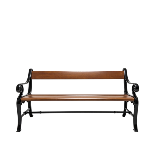 Classic Copenhagen Bench - Mahogany Seat